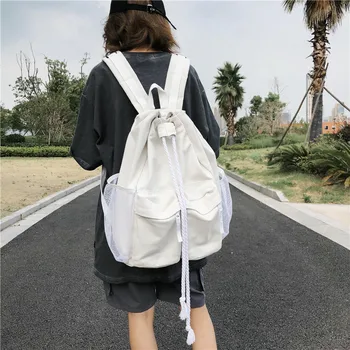LENLEI NEW 2020 style drawstring bag net bag student bag female Korean casual wild backpack
LENLEI NEW 2020 style drawstring bag net bag student bag female Korean casual wild backpack
