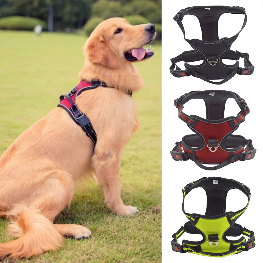 Reflective Practical Walking Training Pull Rope Adjustable Vest Outdoor Wear Resistant Dog Harness Protective Pet Clothes Soft
Reflective Practical Walking Training Pull Rope Adjustable Vest Outdoor Wear Resistant Dog Harness Protective Pet Clothes Soft