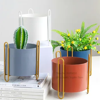 Nordic Wrought Iron Succulent Flower Pot Creative Macaron Plant Frame Garden Decoration Solid Wood Tripod Pots For Flowers
Nordic Wrought Iron Succulent Flower Pot Creative Macaron Plant Frame Garden Decoration Solid Wood Tripod Pots For Flowers