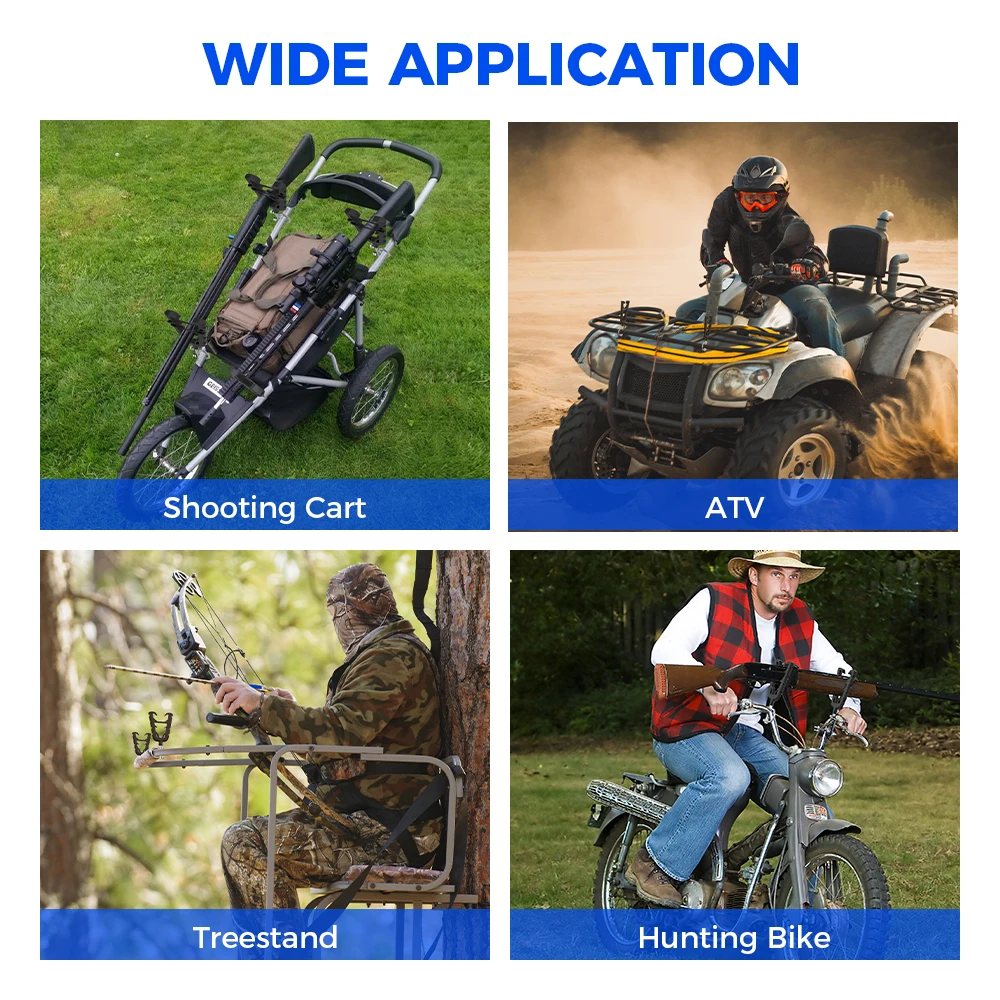 ATV UTV Single Bow Rack Holder Quad Bike Firearm Shooting V-Grip Single Handlebar Cushioned Rack For Car Scooter Accessories 8 Mallzona H0d5a221147a741be82a9e8e22b56bf7e5 ATV UTV Single Bow Rack Holder Quad Bike Firearm Shooting V-Grip Single Handlebar Cushioned Rack For Car Scooter Accessories Mallzona