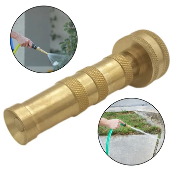 4 Inch Garden Brass Nozzle Heavy Duty Adjustable Water Hose Nozzle Head Heavy-duty Solid Brass Construction
4 Inch Garden Brass Nozzle Heavy Duty Adjustable Water Hose Nozzle Head Heavy-duty Solid Brass Construction