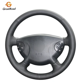Hand-stitched Black PU Artificial Leather Car Steering Wheel Cover for Mercedes-Benz W210 E240 E63 E320 E280 2002 2003 2004 2005
Hand-stitched Black PU Artificial Leather Car Steering Wheel Cover for Mercedes-Benz W210 E240 E63 E320 E280 2002 2003 2004 2005