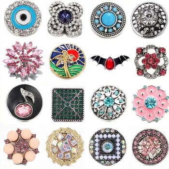 5pcs/lot 2020 Newest Snap Jewelry Mixed Rhinestone Crystal Owl Flower 18mm Snap Buttons Fit DIY Leather Snap Bracelet
5pcs/lot 2020 Newest Snap Jewelry Mixed Rhinestone Crystal Owl Flower 18mm Snap Buttons Fit DIY Leather Snap Bracelet