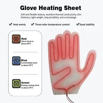 Five-finger Glove Heating Sheet Composite Fiber PTC 3 Adjustable Heating Levels Electric Heating Pads for Winter USB Electric
Five-finger Glove Heating Sheet Composite Fiber PTC 3 Adjustable Heating Levels Electric Heating Pads for Winter USB Electric