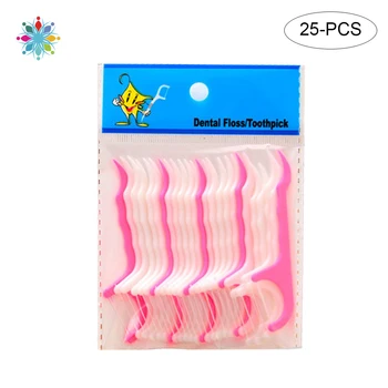 25 Pcs/Lot Disposable Dental Flosser Interdental Brush Teeth Stick Toothpicks Floss Pick Oral Gum Teeth Cleaning Care
25 Pcs/Lot Disposable Dental Flosser Interdental Brush Teeth Stick Toothpicks Floss Pick Oral Gum Teeth Cleaning Care