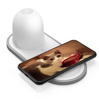Led QI Fast Decoration Home Practical Magnetic Night Light Set Pad Multifunction Cell Phone Non Slip Detachable Wireless Charger
Led QI Fast Decoration Home Practical Magnetic Night Light Set Pad Multifunction Cell Phone Non Slip Detachable Wireless Charger