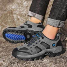 Free Shipping Suede And Mesh Outdoor Shoes Gray Wear Resistance Hiking Sneakers for Lovers with Long Size Range 36-47 
Free Shipping Suede And Mesh Outdoor Shoes Gray Wear Resistance Hiking Sneakers for Lovers with Long Size Range 36-47