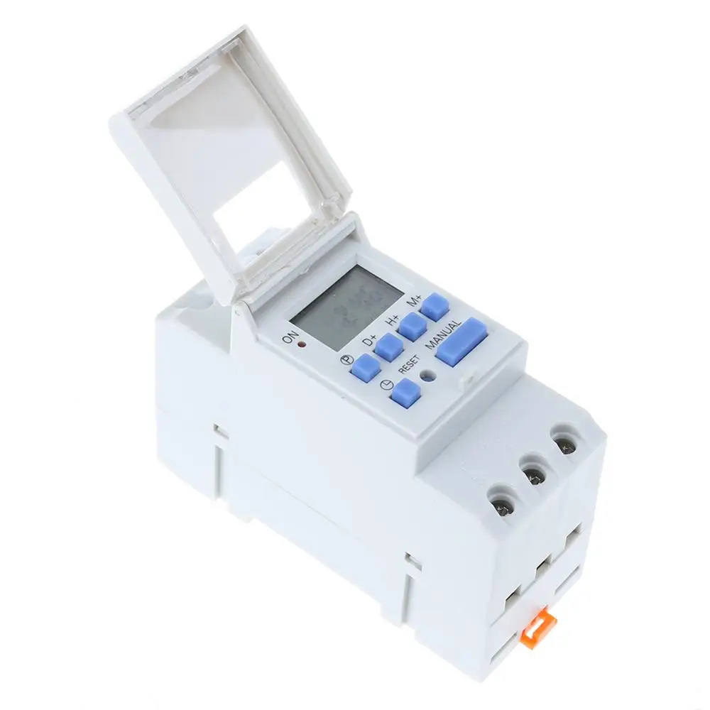

Din Rail SWITCH Microcomputer Electronic Weekly Programmable Digital TIMER SWITCH Time Relay Control 12V 24V 110V 240V