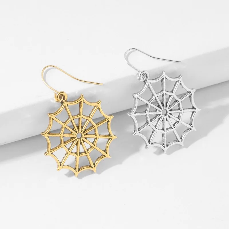 Hot Sale European and American Cross-border Retro Spider Web Earrings Simple Hollow Earrings Alloy Pendant Jewelry
Hot Sale European and American Cross-border Retro Spider Web Earrings Simple Hollow Earrings Alloy Pendant Jewelry