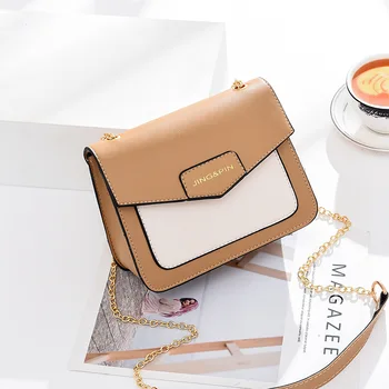 2020 Fashion Trend Women Stylish Crossbody Shoulder Bags Unique Color Block Ladies Handbags Messenger Tote with Metal Chain
2020 Fashion Trend Women Stylish Crossbody Shoulder Bags Unique Color Block Ladies Handbags Messenger Tote with Metal Chain