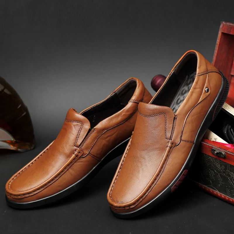 2019 Fashion Leather Men's peas shoes,Spring and summer new casual shoes,Pure hand sewing Casual loafers,Light flat shoes %20183
2019 Fashion Leather Men's peas shoes,Spring and summer new casual shoes,Pure hand sewing Casual loafers,Light flat shoes %20183