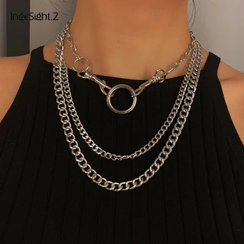 IngeSight.Z 2Pcs/Set Multi Layered Gothic Round Circle Pendant Necklace Vintage Thick Miami Curb Cuban Choker Necklaces Jewelry
IngeSight.Z 2Pcs/Set Multi Layered Gothic Round Circle Pendant Necklace Vintage Thick Miami Curb Cuban Choker Necklaces Jewelry