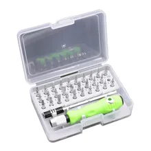 1 Set Screw Driver Set 32 In 1 Non-slip Handle Precision Screwdriver Bits Kit Repair Torx For Phone Laptop Family Tools
1 Set Screw Driver Set 32 In 1 Non-slip Handle Precision Screwdriver Bits Kit Repair Torx For Phone Laptop Family Tools