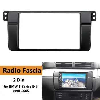 2 Din Car Stereo Radio Fascia Panel Plate Frame CD Dashboard Panel Audio Frame for BMW 3-Series E46 1998 1999 2000 2001 - 2005
2 Din Car Stereo Radio Fascia Panel Plate Frame CD Dashboard Panel Audio Frame for BMW 3-Series E46 1998 1999 2000 2001 - 2005