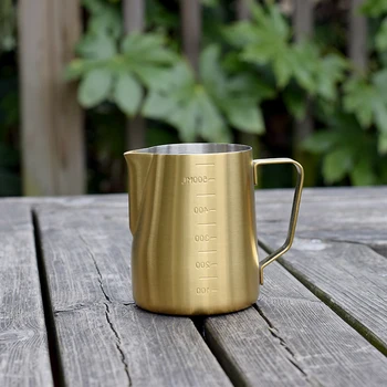 Stainless Steel Milk Frothing Jug Espresso Coffee Mug Pitcher Barista Craft Coffee Cappuccino Cups Latte Pot Kitchen Tool600ml
Stainless Steel Milk Frothing Jug Espresso Coffee Mug Pitcher Barista Craft Coffee Cappuccino Cups Latte Pot Kitchen Tool600ml