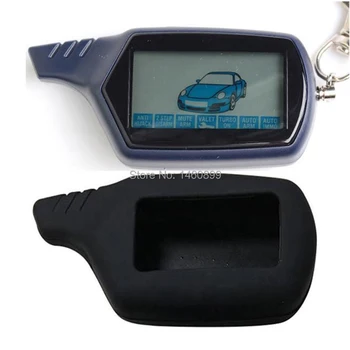 B6 LCD Remote Control Key Chain + Silicone Cover Key Case for Russian Version Twage Starline B6 Keychain 2 Way Car Alarm System
B6 LCD Remote Control Key Chain + Silicone Cover Key Case for Russian Version Twage Starline B6 Keychain 2 Way Car Alarm System