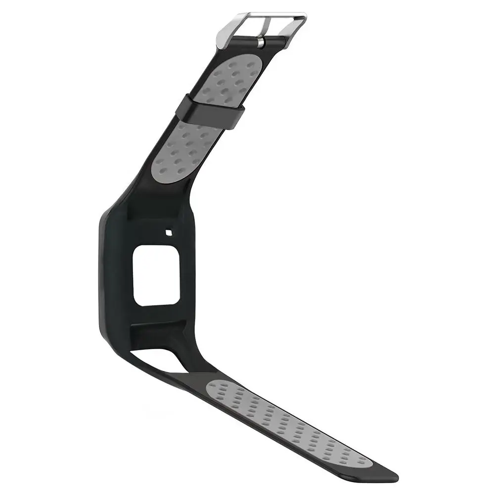 Silicone Replacement Watchband for TomTom 1 Series Two-tone Wrist Band Strap For TomTom Multi-Sport Runner 1 GPS Watch
Silicone Replacement Watchband for TomTom 1 Series Two-tone Wrist Band Strap For TomTom Multi-Sport Runner 1 GPS Watch