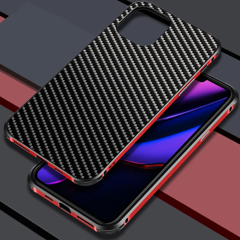 Luxury Aluminum Metal Case For iPhone 11/ Pro/ Max Ultra Thin Hard Carbon Fiber Element Back Cover Case For iPhone 11 Pro Max
Luxury Aluminum Metal Case For iPhone 11/ Pro/ Max Ultra Thin Hard Carbon Fiber Element Back Cover Case For iPhone 11 Pro Max