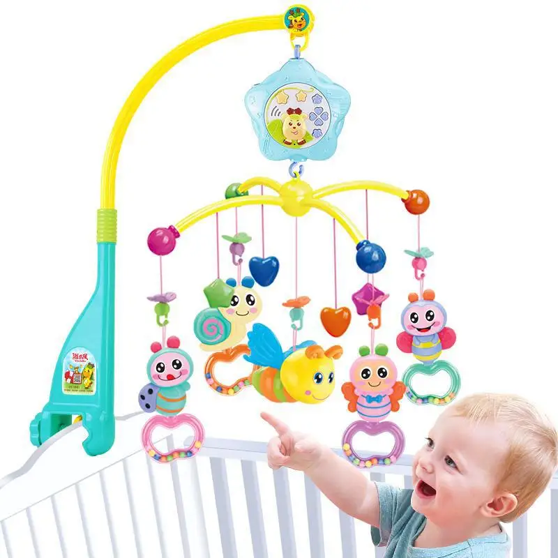 Hanging Bedside of Baby Toys Hanging Ling Children Wind Chime Cradle Toy Bed Clip Infant Bed of Pendant Rotating
Hanging Bedside of Baby Toys Hanging Ling Children Wind Chime Cradle Toy Bed Clip Infant Bed of Pendant Rotating