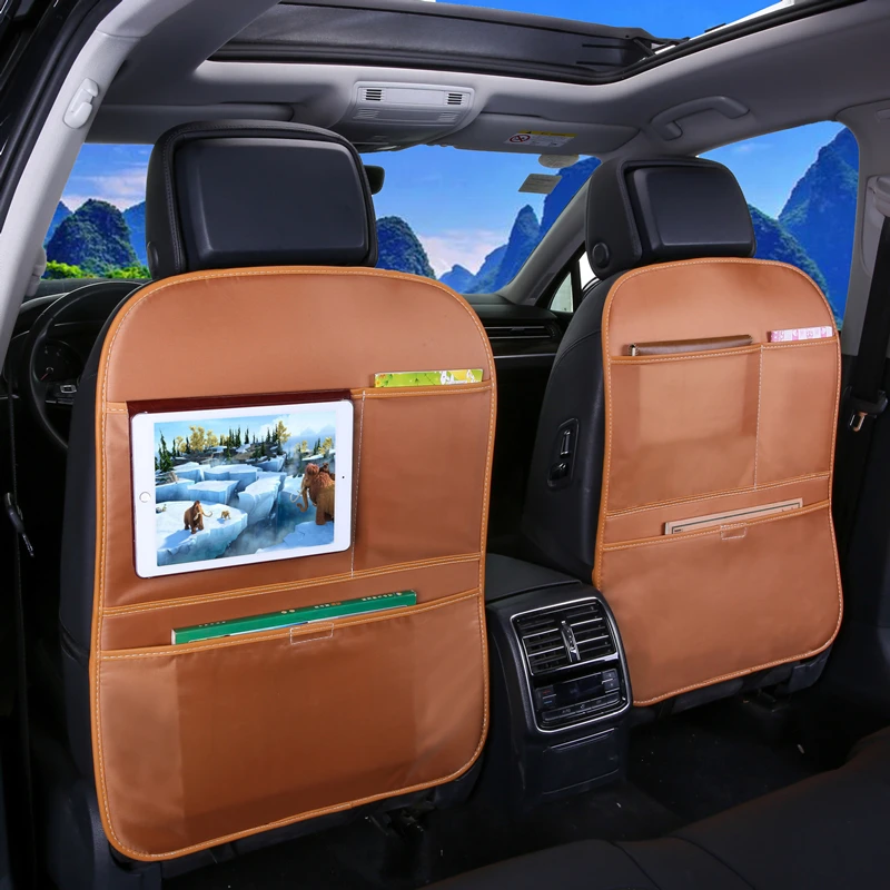 High Quality PU Leather Car Back Seat Organizer High Capacity Multi-pocket Storage Trash Bags For Car Auto Interior Accessories
High Quality PU Leather Car Back Seat Organizer High Capacity Multi-pocket Storage Trash Bags For Car Auto Interior Accessories