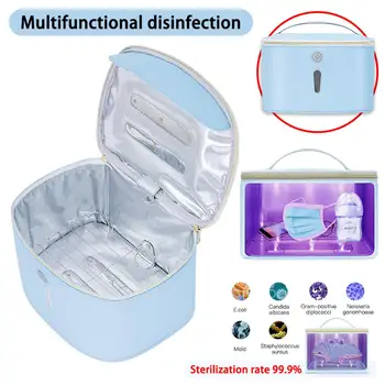 LED UVC Sterilizing Bag,Sterilization box Portable Disinfection for Baby Bottle/Toothbrush/Underwear Sterilization Kill bacteria
LED UVC Sterilizing Bag,Sterilization box Portable Disinfection for Baby Bottle/Toothbrush/Underwear Sterilization Kill bacteria