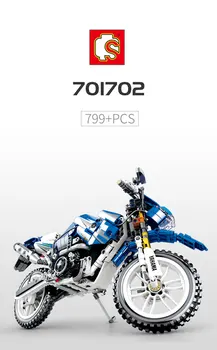 701702 Technic Power Cross Country Motorcycle Isle of Man Tourist Trophy MOC 709Pcs Model Building Blocks 20086 20001
701702 Technic Power Cross Country Motorcycle Isle of Man Tourist Trophy MOC 709Pcs Model Building Blocks 20086 20001