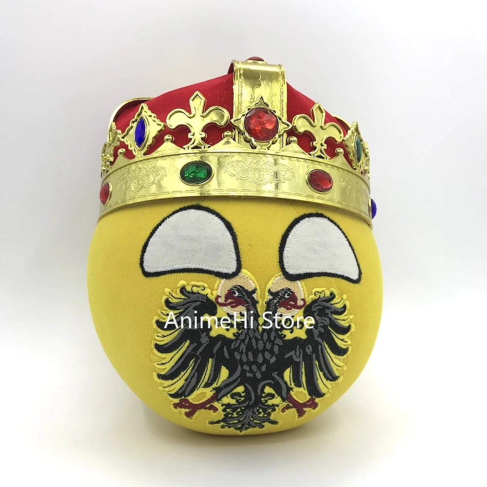 Плюшевая кукла Polandball, игрушка, шарик святой римской империи и Золотая Корона, земляные шары, плюши, косплей для подарка, 20 см
Плюшевая кукла Polandball, игрушка, шарик святой римской империи и Золотая Корона, земляные шары, плюши, косплей для подарка, 20 см