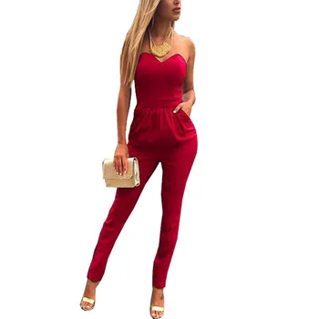 Allyzozo Off Shpulder Strapless Velet Jumpsuits Sexy Clubwear Night Party Slim elasticity Pockets Jumpsuits Clothing 
Allyzozo Off Shpulder Strapless Velet Jumpsuits Sexy Clubwear Night Party Slim elasticity Pockets Jumpsuits Clothing