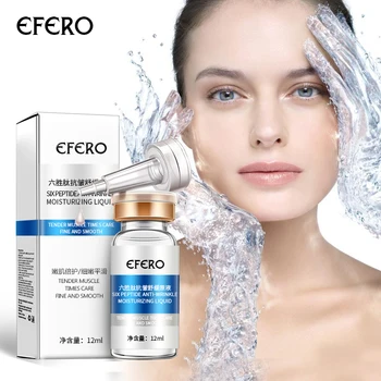EFERO 3pcs Collagen Six Peptides Anti Wrinkle Serum for Face Care Anti-aging Essence Hyaluronic Acid Moisturizing Fac
EFERO 3pcs Collagen Six Peptides Anti Wrinkle Serum for Face Care Anti-aging Essence Hyaluronic Acid Moisturizing Fac