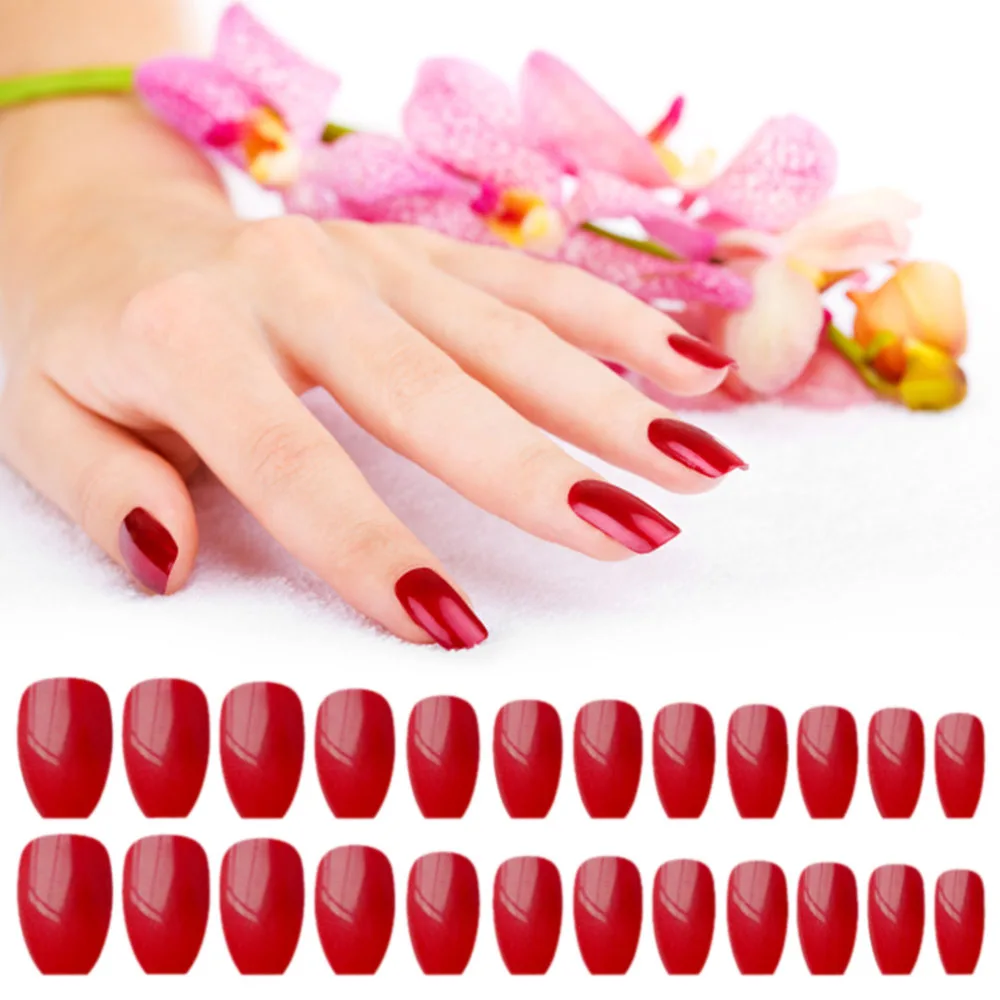 24pcs Colorful Coffin Nails False Nails Art Tips Sets Full Cover Medium Ballerina Artificial Nails Art Tips
24pcs Colorful Coffin Nails False Nails Art Tips Sets Full Cover Medium Ballerina Artificial Nails Art Tips
