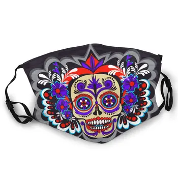 Sugar Skeleton Double-sided printed dustproof and windproof mask, can be cleaned and reused, suitable for outdoor sports
Sugar Skeleton Double-sided printed dustproof and windproof mask, can be cleaned and reused, suitable for outdoor sports