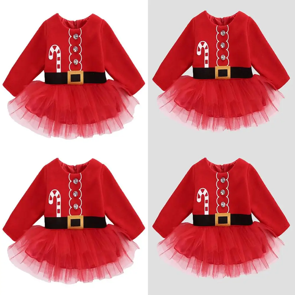 Christmas Party Baby Girl toddler Red long sleeve Princess tutu Dress Children Clothes kids dresses for girls Vestidos
Christmas Party Baby Girl toddler Red long sleeve Princess tutu Dress Children Clothes kids dresses for girls Vestidos