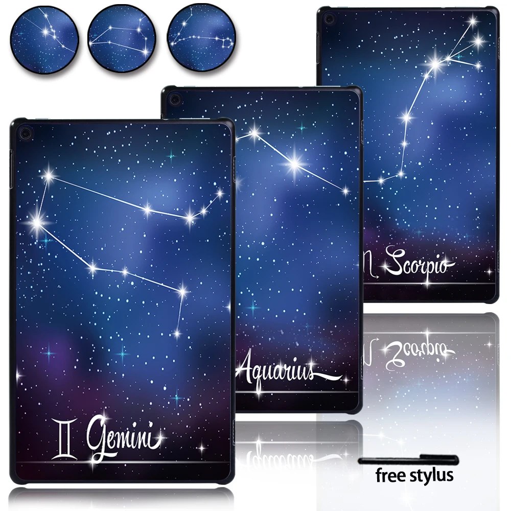 Shockproof Hard Shell Tablet Protective Case for Amazon Fire HD 10 2015/2017/2019 with Starry Pictures of 12 Constellations
Shockproof Hard Shell Tablet Protective Case for Amazon Fire HD 10 2015/2017/2019 with Starry Pictures of 12 Constellations