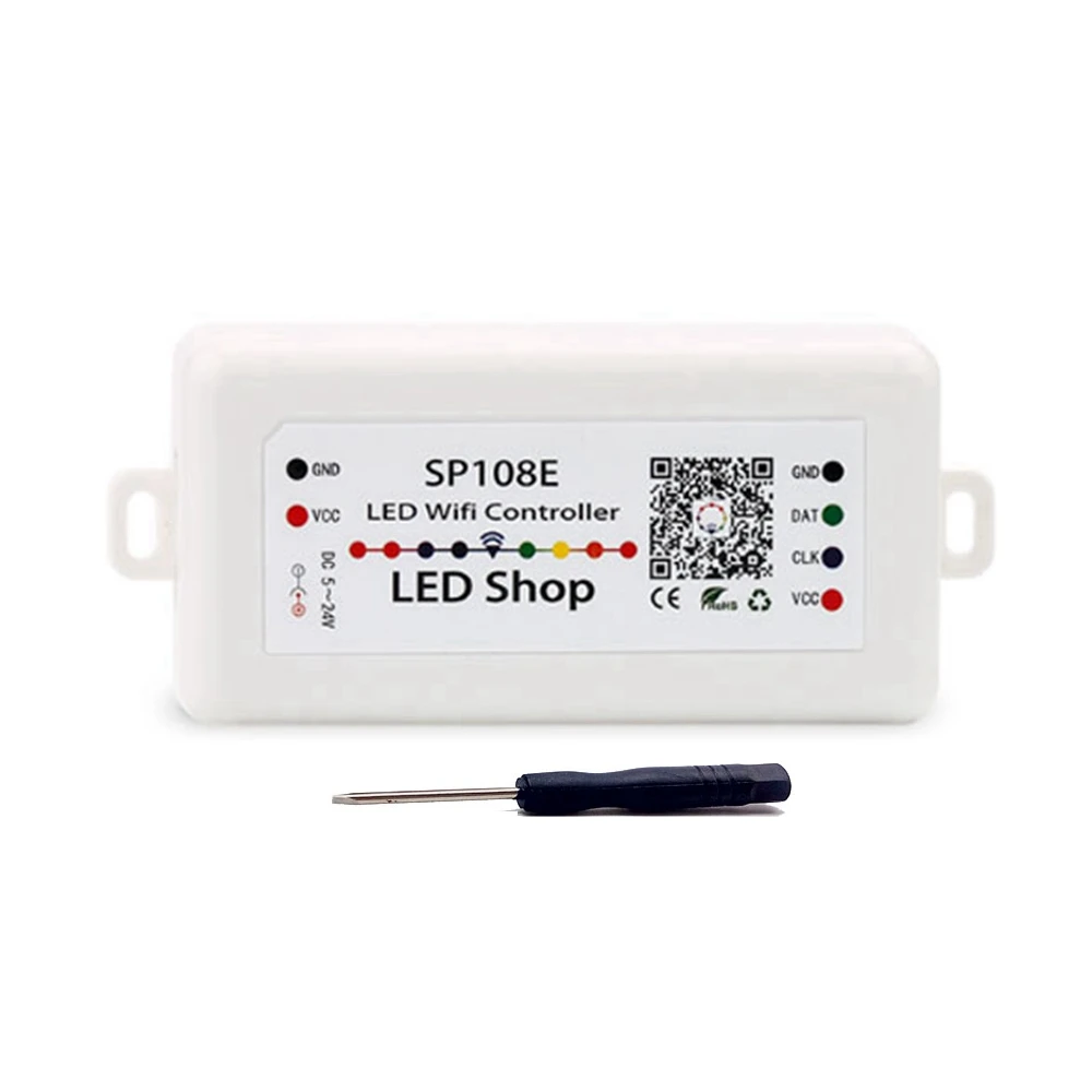 Wifi Bluetooth Music RGB Led Strip Light Controller For WS2812B WS2811 SK6812 UCS1903 LPD6803 WS2801 Led Strip Light DC5-24V
Wifi Bluetooth Music RGB Led Strip Light Controller For WS2812B WS2811 SK6812 UCS1903 LPD6803 WS2801 Led Strip Light DC5-24V