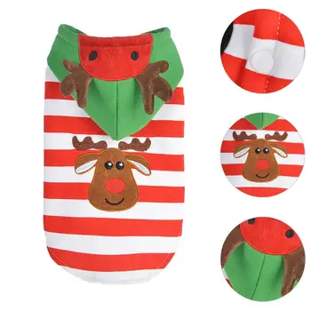 1PC Pet Costume Dog Stripe Clothes Soft Pet Xmas Supplies Cute Pet Costume For Dog Christmas
1PC Pet Costume Dog Stripe Clothes Soft Pet Xmas Supplies Cute Pet Costume For Dog Christmas