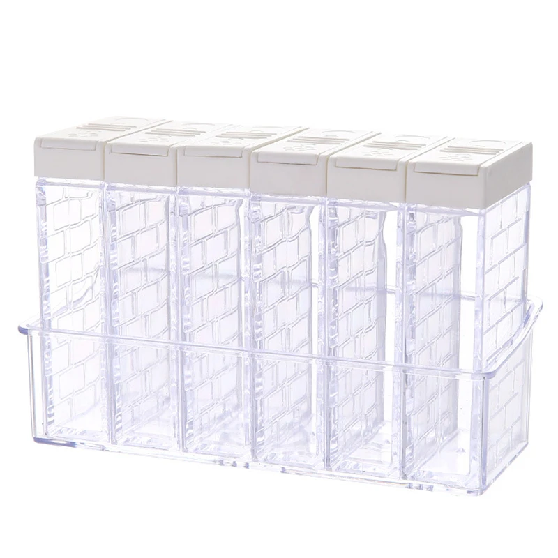 Box Seasoning Jars Storage Container Condiment Kitchen Tool Convenient Household Spice Rack
Box Seasoning Jars Storage Container Condiment Kitchen Tool Convenient Household Spice Rack