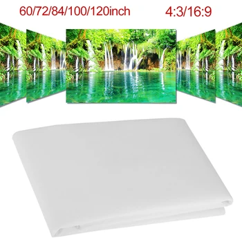 Projection Screen Compact Foldable Soft Projector Curtain 84 inch 16:9 Collapsible Home Theater Entrance Halls Fabric Confere
Projection Screen Compact Foldable Soft Projector Curtain 84 inch 16:9 Collapsible Home Theater Entrance Halls Fabric Confere