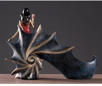 American European Conch Girl Red Wine Rack Decoration Home Living Room TV Wine Cabinet Decoration Arts and Crafts Decoration 
American European Conch Girl Red Wine Rack Decoration Home Living Room TV Wine Cabinet Decoration Arts and Crafts Decoration