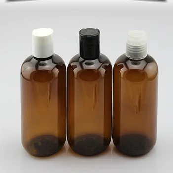 250ML brown plastic round empty bottles with press cap (Disc top cap ),bottle for lotion shampoo cosmetic packaging gel bottle
250ML brown plastic round empty bottles with press cap (Disc top cap ),bottle for lotion shampoo cosmetic packaging gel bottle