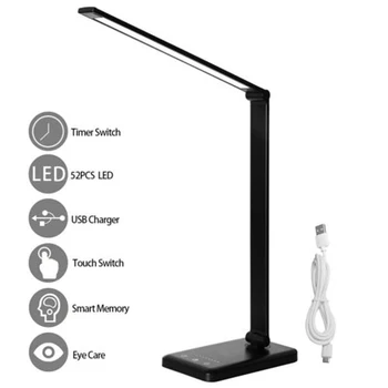 Stepless Dimmable Desk Reading Light Foldable Rotatable Touch Switch LED Table Lamp USB Charging Port Timing Night Lamp
Stepless Dimmable Desk Reading Light Foldable Rotatable Touch Switch LED Table Lamp USB Charging Port Timing Night Lamp