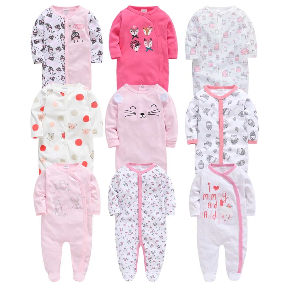 2019 Winter Keep Warm Baby Girl Clothes Cotton Full Sleeve Cartoon Print Stitching ropa de bebe Baby Girl Romper Infant Jumpsuit 
2019 Winter Keep Warm Baby Girl Clothes Cotton Full Sleeve Cartoon Print Stitching ropa de bebe Baby Girl Romper Infant Jumpsuit