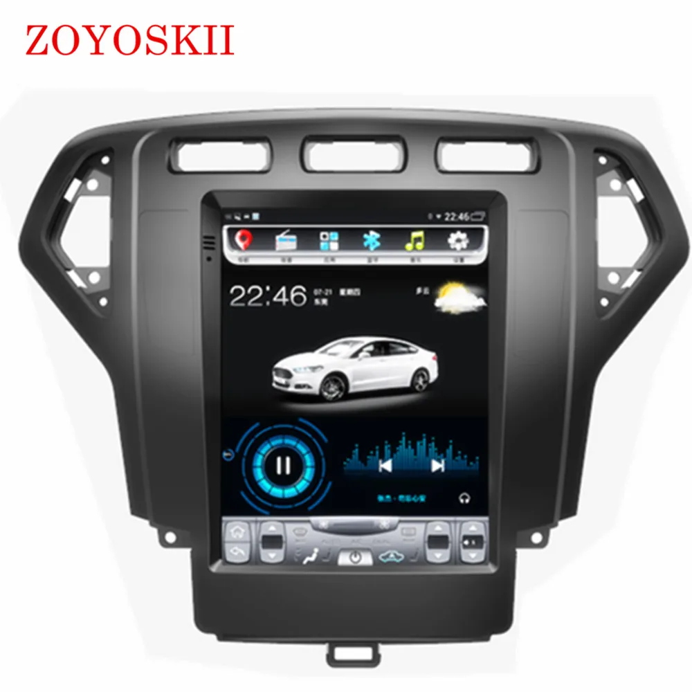 Android 8.1 9.0 OS 10.4 inch IPS vertical screen car gps multimedia radio bt navigation player for ford Mondeo 2007-2010
Android 8.1 9.0 OS 10.4 inch IPS vertical screen car gps multimedia radio bt navigation player for ford Mondeo 2007-2010