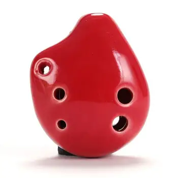 Flute 6 Hole Soprano C Ceramic Flauta Ocarina of Time Mini Ocarina Flute Kid's Toy Musical Instruments 
Flute 6 Hole Soprano C Ceramic Flauta Ocarina of Time Mini Ocarina Flute Kid's Toy Musical Instruments