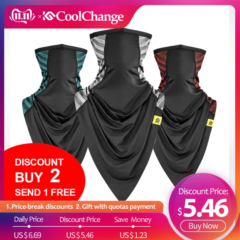 CoolChange Cycling Scarf Bandana Outdoor Sports Bicycle Triangle Bandana Headband MTB Ride Bike Equipment Face Mask Headwear
CoolChange Cycling Scarf Bandana Outdoor Sports Bicycle Triangle Bandana Headband MTB Ride Bike Equipment Face Mask Headwear