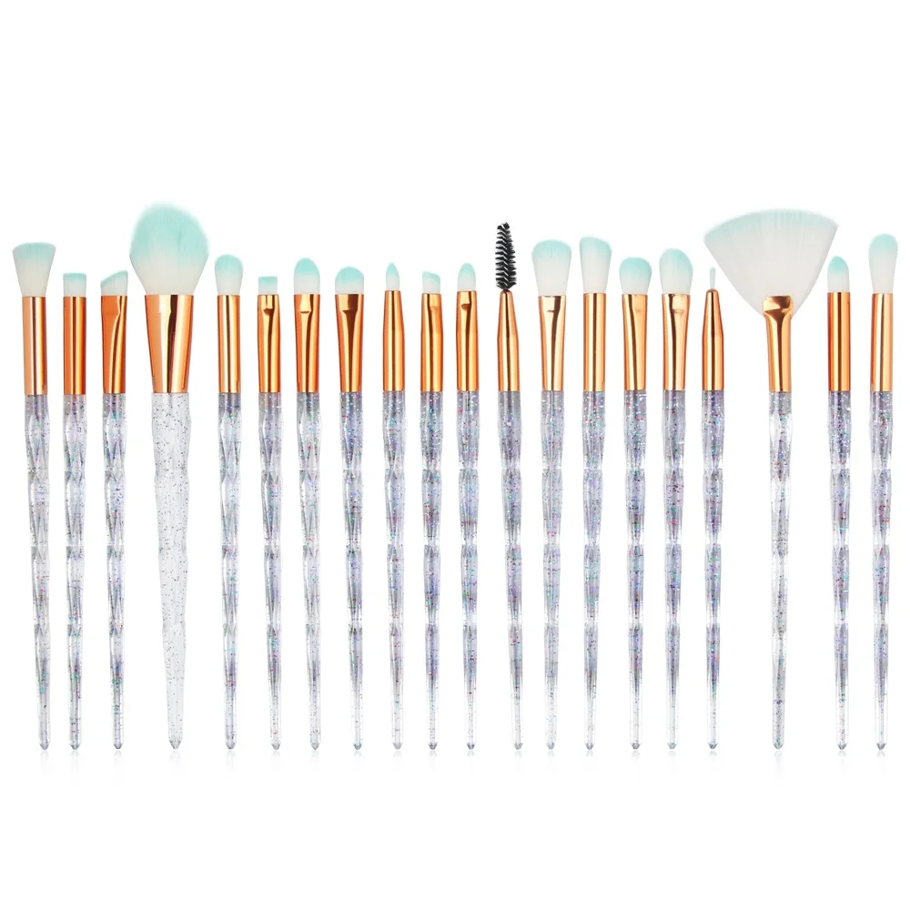 Makeup Brush Set Plastic Dimond Make Up Brush Eyeshadow Brushes Cosmetic Blending Brush
Makeup Brush Set Plastic Dimond Make Up Brush Eyeshadow Brushes Cosmetic Blending Brush
