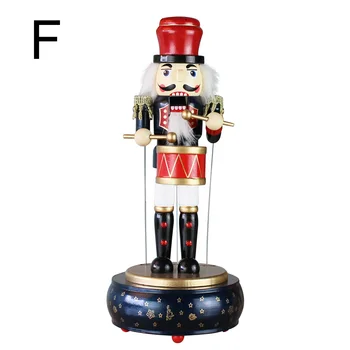 Animated Musical Nutcracker Shape with Drum Music Box Handicrafts Home Desktop Decoration Home Decor TB Sale
Animated Musical Nutcracker Shape with Drum Music Box Handicrafts Home Desktop Decoration Home Decor TB Sale