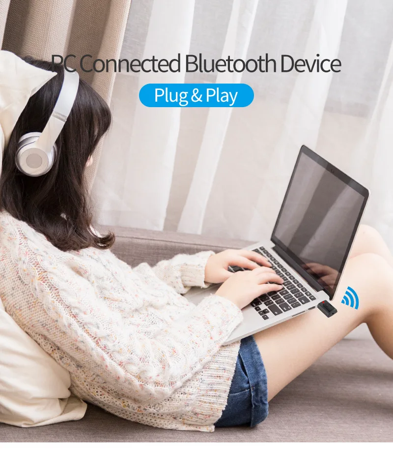 USB Bluetooth 5.0 Transmitter Receiver Wireless Adapter Stereo Audio 3.5mm Aux Jack Adapters for TV Car Kit with Control Button
USB Bluetooth 5.0 Transmitter Receiver Wireless Adapter Stereo Audio 3.5mm Aux Jack Adapters for TV Car Kit with Control Button