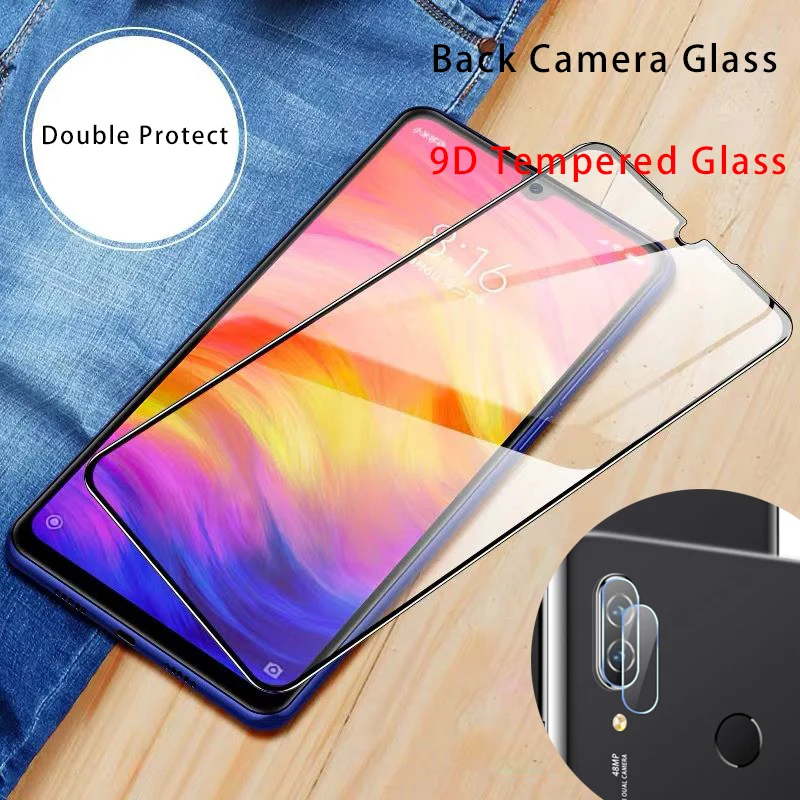 Защитное стекло для камеры Redmi 8 7 6 Pro 5 Plus 8A 7A 6A 9D|Защитные стёкла и плёнки| |