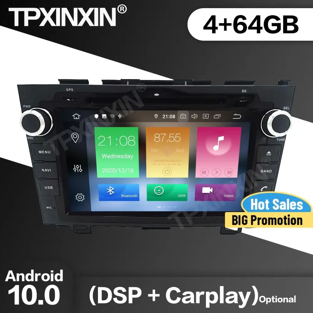 64G Car Radio 2 Din Stereo Receiver Android For HONDA CRV 2006 2007 2008 2009 2010 2011 GPS Multimedia Player Recorder Head Unit
64G Car Radio 2 Din Stereo Receiver Android For HONDA CRV 2006 2007 2008 2009 2010 2011 GPS Multimedia Player Recorder Head Unit