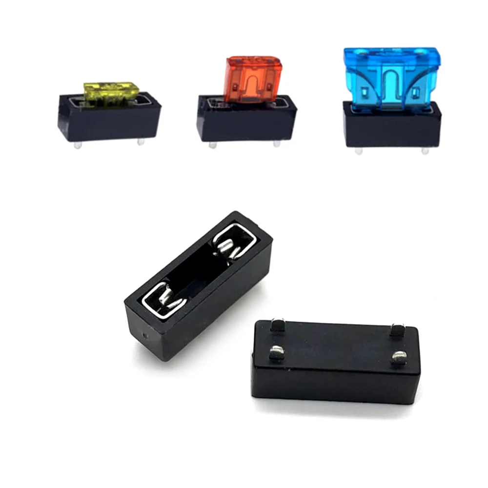10PCS Universal Car Fuse Holder PCB Panel Mount Insurance Blocks Micro Mini Medium Small Safety Terminals
10PCS Universal Car Fuse Holder PCB Panel Mount Insurance Blocks Micro Mini Medium Small Safety Terminals